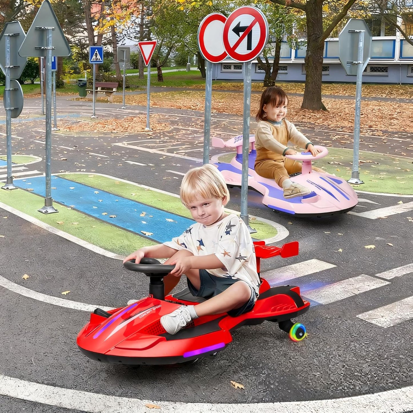 Novium 12V Electric Wiggle Car