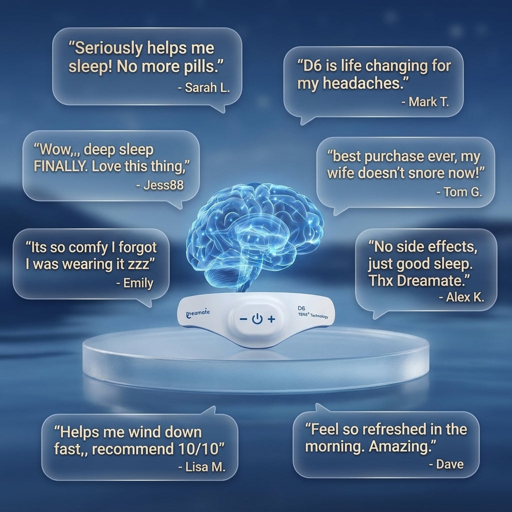 Novium Dreamate™ | Advanced Microcurrent Sleep Patch