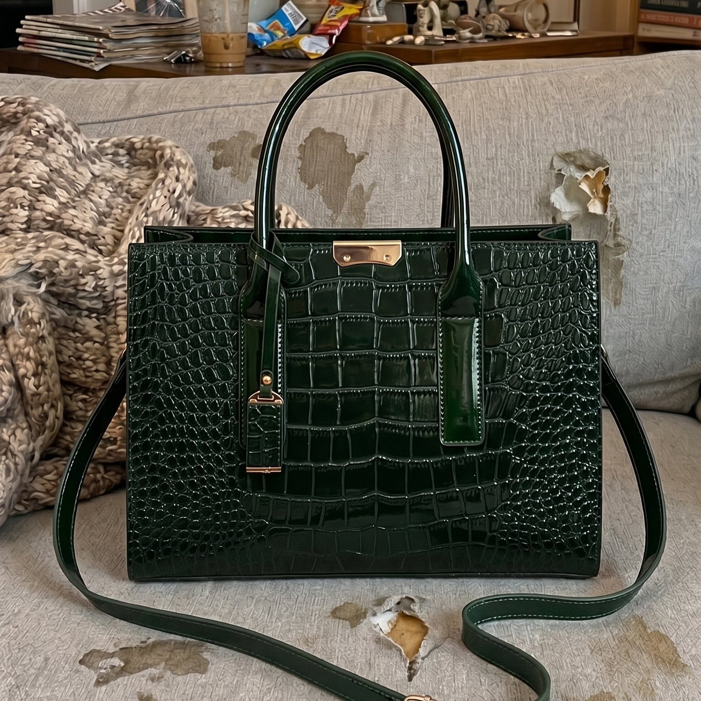 Crocodile Purses by Manny