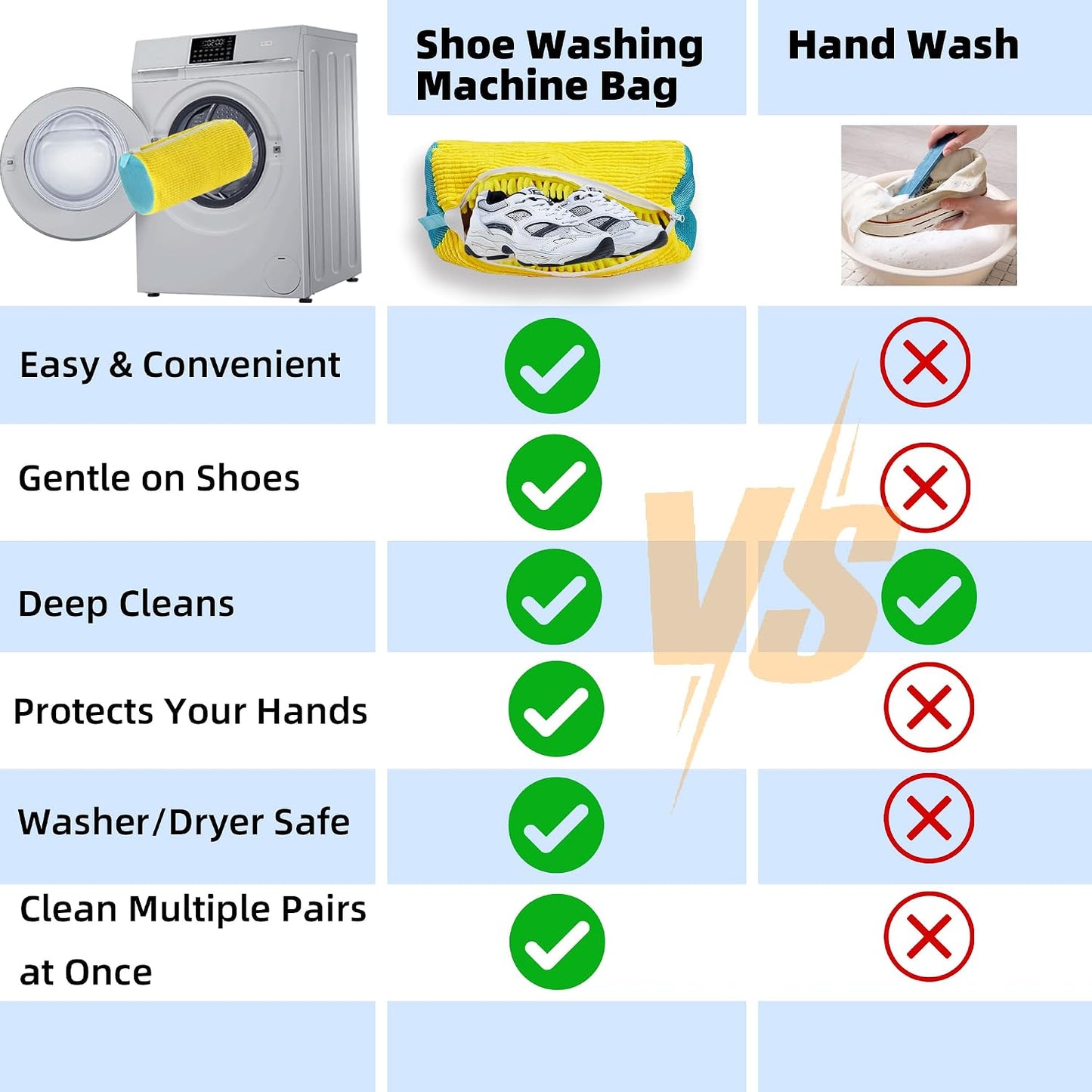Novium Shoe Bag for Washer