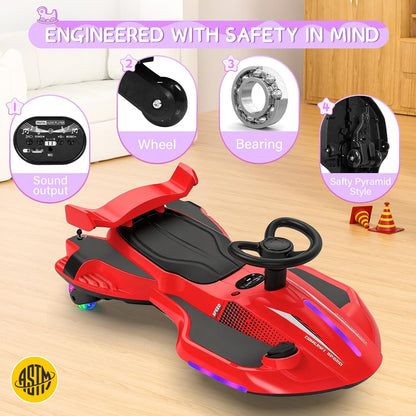 Novium 12V Electric Wiggle Car