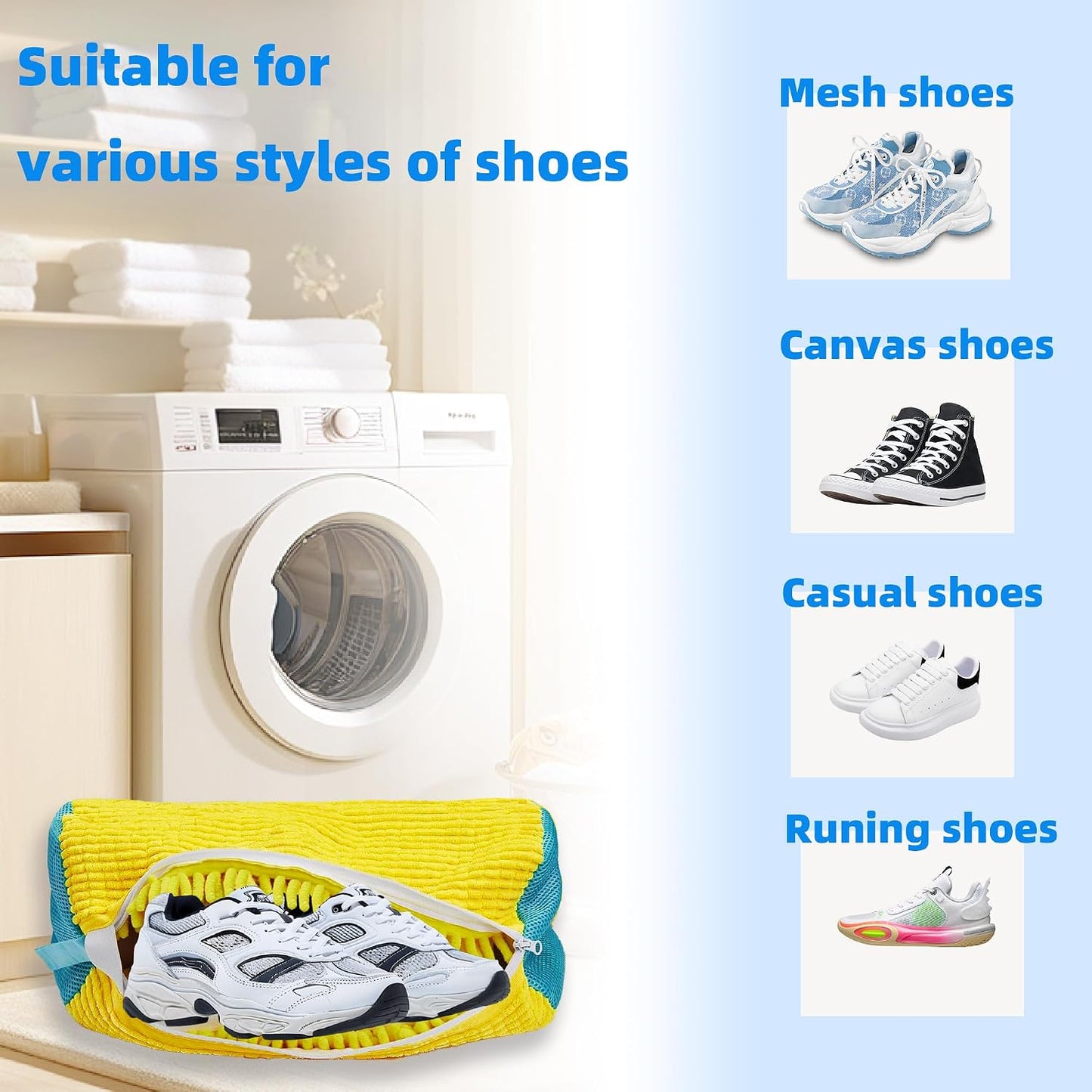 Novium Shoe Bag for Washer