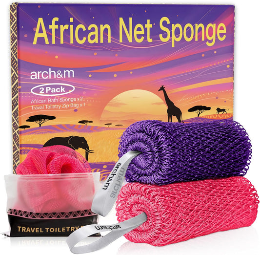 Exfoliating African Sponge (2 Pack)