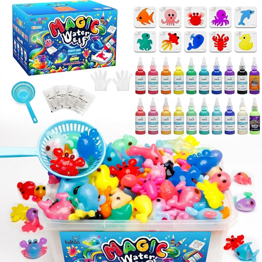 Imagination Station Magic Water Elf Toy Kit – Squishies for Kids