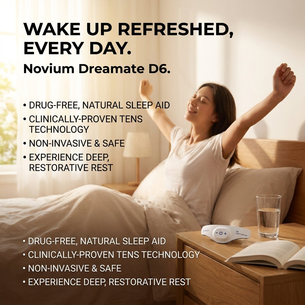 Novium Dreamate™ | Advanced Microcurrent Sleep Patch