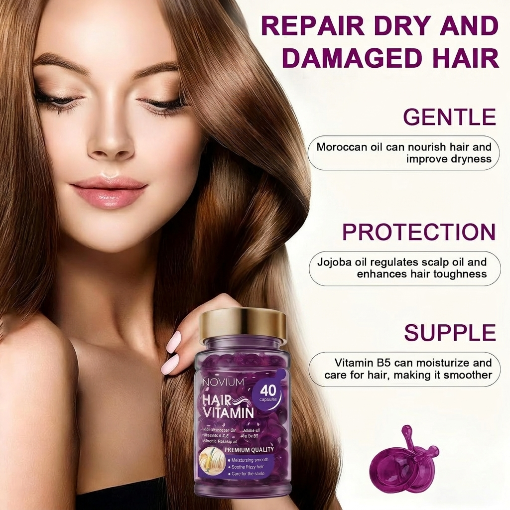 Novium Nourishing & Strengthening Hair Capsules