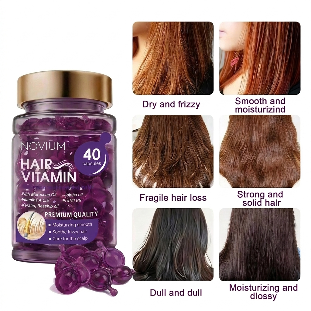 Novium Nourishing & Strengthening Hair Capsules