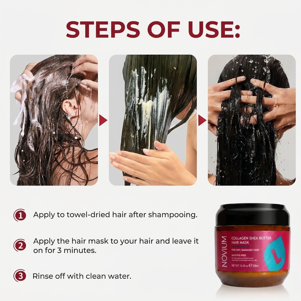 Novium Collagen Shea Butter Hair Mask