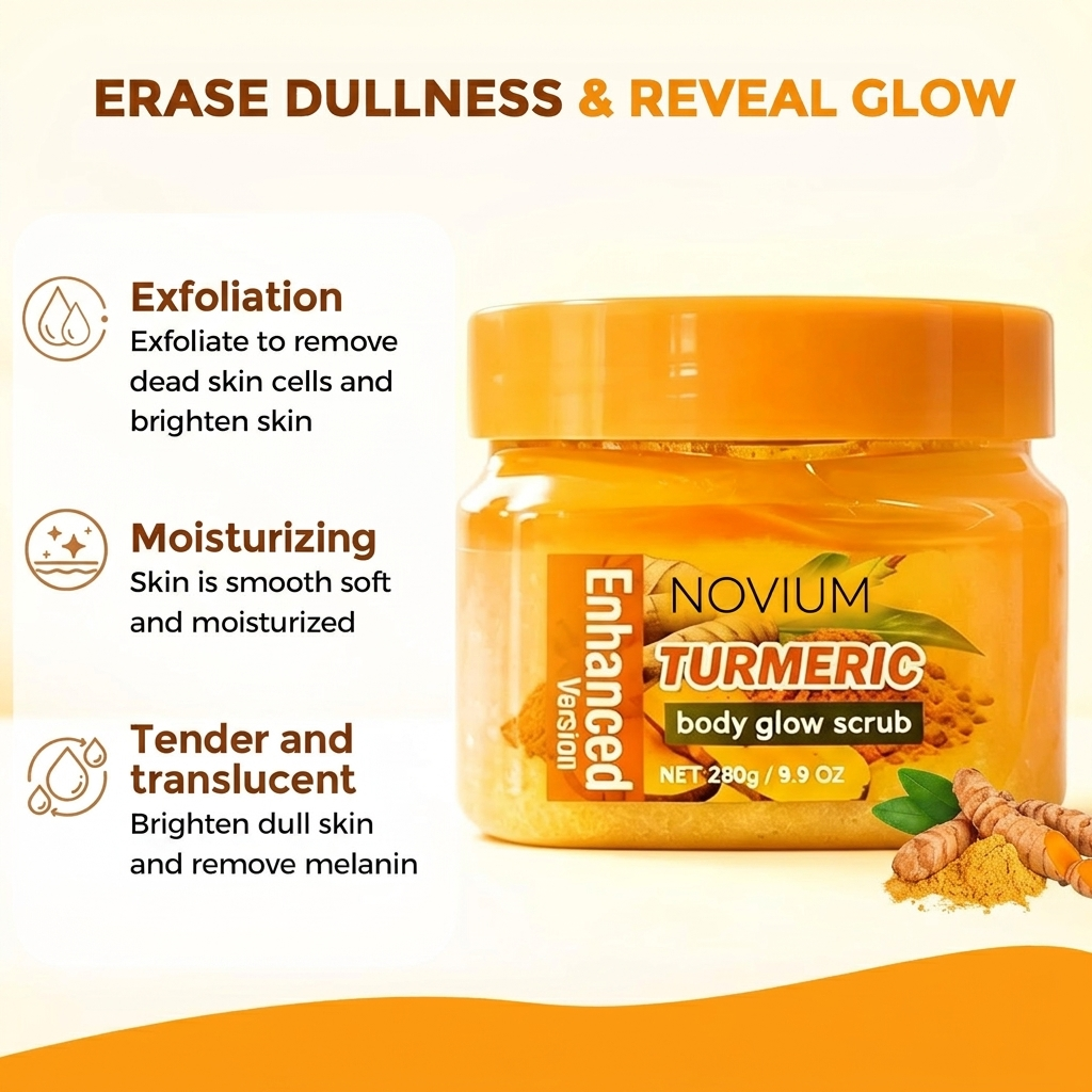 Novium Turmeric Body Scrub
