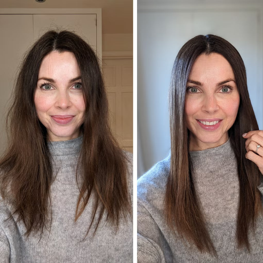 Smooth hair treatment result